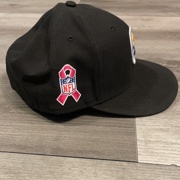 Pittsburgh Steelers Breast Cancer Awareness Fitted - Picture 4 of 5